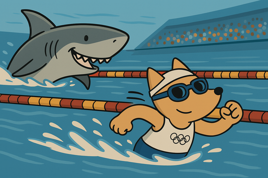 🏊🏻 ¿Puede un humano nadar más rápido que un tiburón?