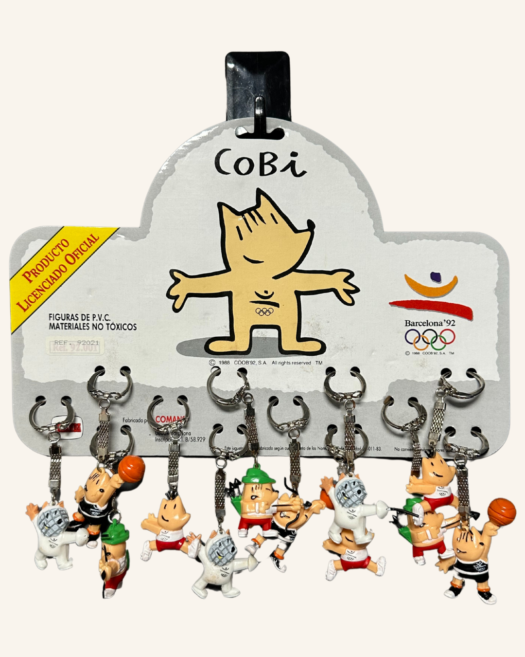 PACK 12 - COBI Sports Keychain