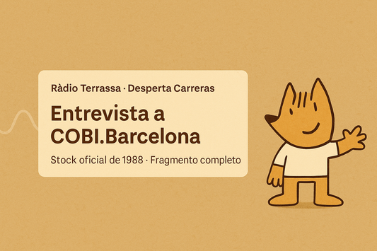 🎙️ Entrevista en “Desperta Carreras” (Ràdio Terrassa): Historia detrás de @cobi.barcelona