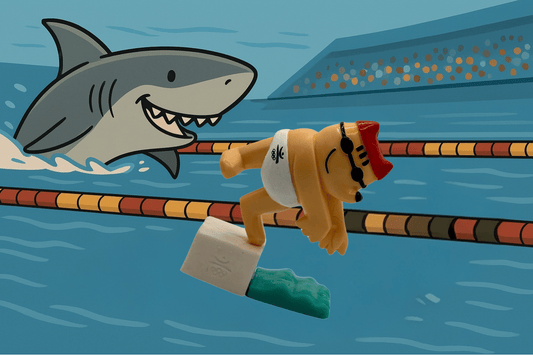 🏊🏻 ¿Puede un humano nadar más rápido que un tiburón?