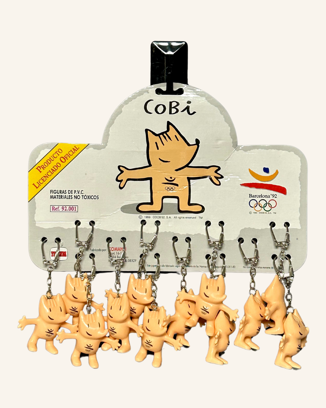 PACK 12 - Llavero COBI Premium (Panoplia Oficial)