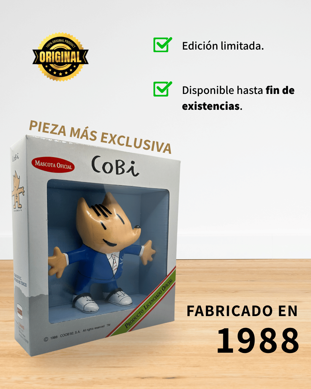 Caixa COBI GRAN amb Traje