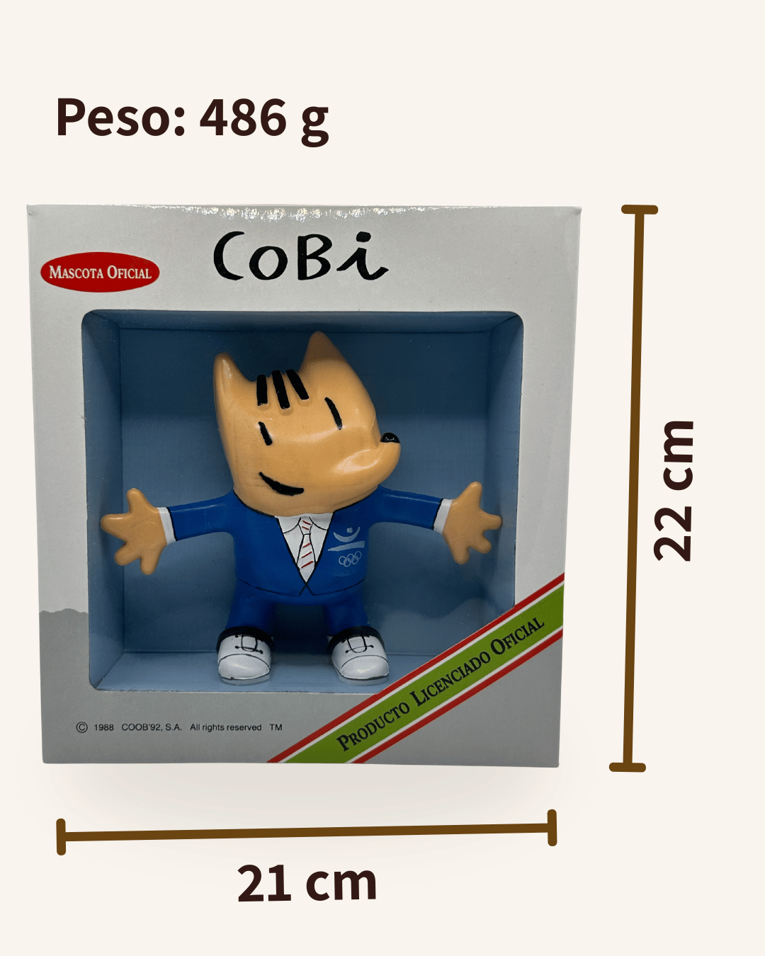 Caixa COBI GRAN amb Traje