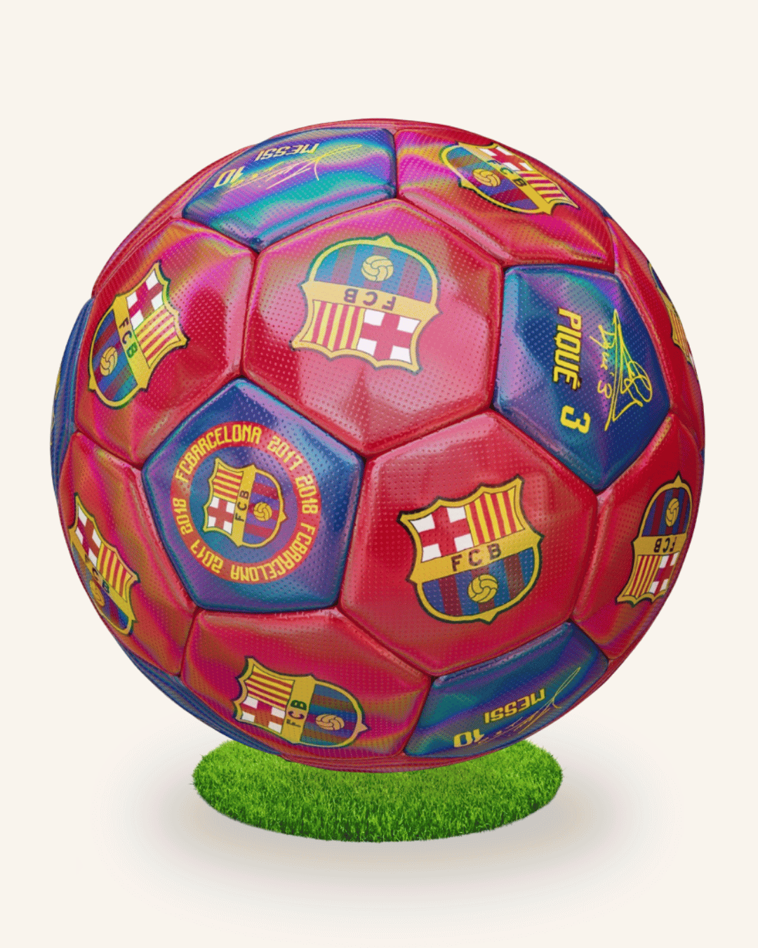 ⚽ Pilota FC Barcelona 2017/18 · Llicenciat
