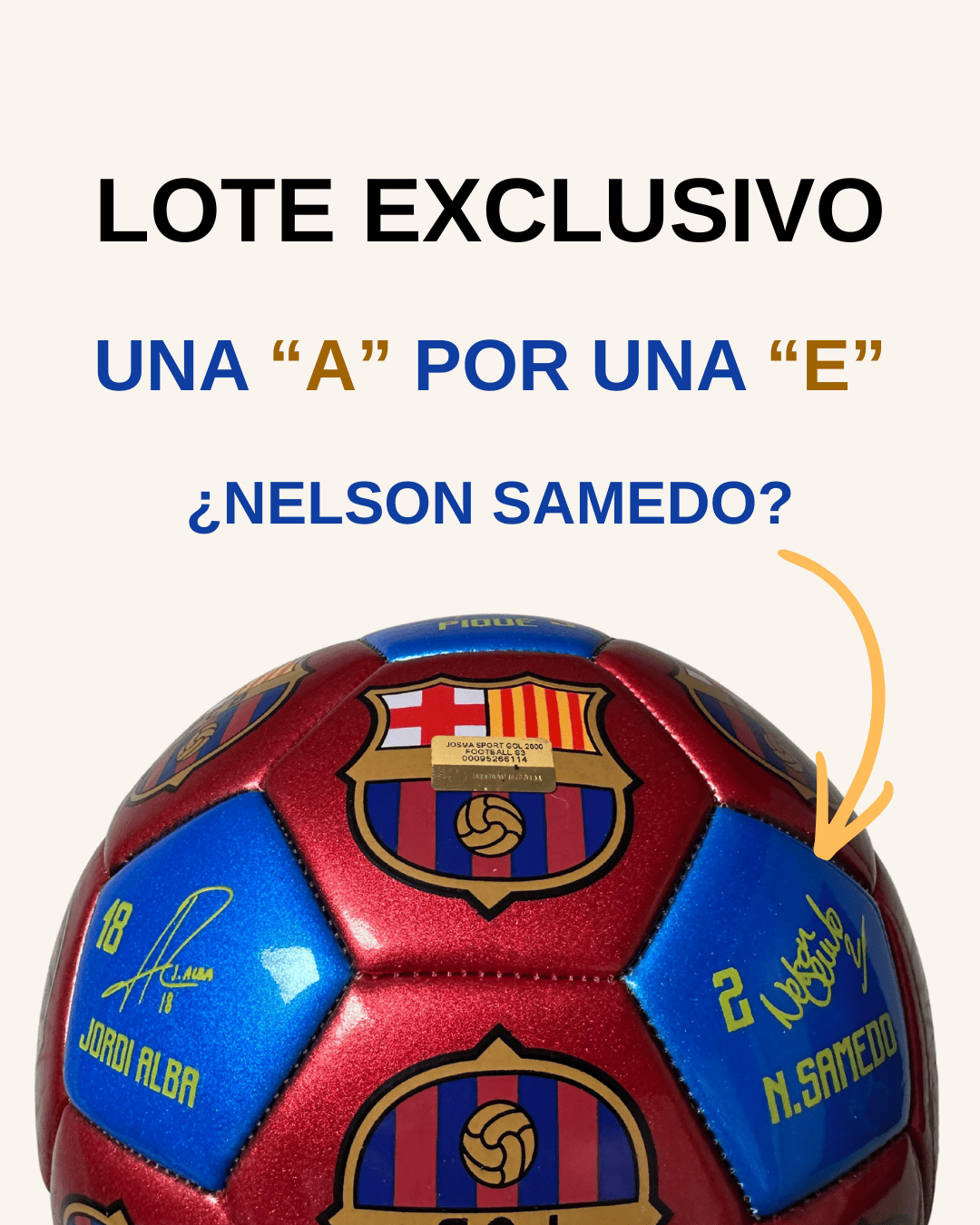 ⚽ FC Barcelona Official Ball 2017/2018