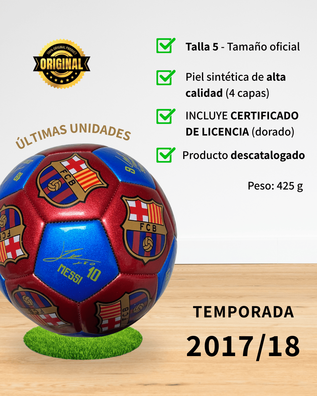 ⚽ FC Barcelona Official Ball 2017/2018